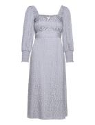 Bonita Dress Knälång Klänning Grey Malina