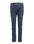 Fine Western Bottoms Jeans Straight-regular Blue Please Jeans