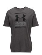Ua Gl Foundation Ss Sport T-shirts Short-sleeved Grey Under Armour