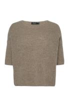 Sltuesday Jumper Tops Knitwear Jumpers Brown Soaked In Luxury