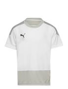 Teamgoal 23 Training Jersey Jr Sport T-shirts Short-sleeved White PUMA