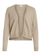 Vila Viril Short L/S Knit Cardigan-Noos Beige