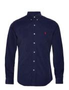 21 Wale Corduroy-Slbdppcs Tops Shirts Casual Navy Polo Ralph Lauren