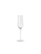 Broste Copenhagen Champagne Glas 'Bubble' Glas Nude