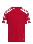 Squadra 21 Jersey Youth Sport T-shirts Short-sleeved Red Adidas Perfor...