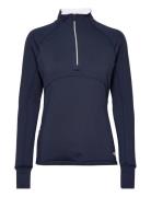 PUMA Golf W Gamer 1/4 Zip Marinblå