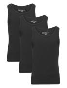 Decoy Decoy Girls 3-Pack Singlet Svart