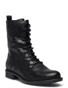 Biadanelle Lace Up Boot Shoes Boots Ankle Boots Laced Boots Black Bian...