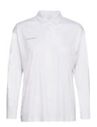 Corinne Long Sleeve Poloshirt Sport T-shirts & Tops Polos White Röhnis...