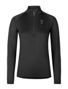 Elemental Half Zip Sport T-shirts & Tops Long-sleeved Black Johaug