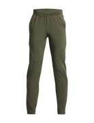 Ua Unstoppable Tapered Pant Sport Sweatpants Khaki Green Under Armour