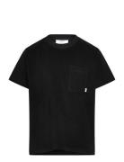 Ursi Towel Tee Tops T-shirts Short-sleeved Black Grunt