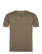 Train Formknit Seamless Tee Sport T-shirts Short-sleeved Khaki Green P...