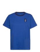 Figc Wmn Tee Sport T-shirts & Tops Short-sleeved Blue Adidas Performan...