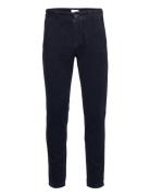 Corduroy Cropped Pants Bottoms Trousers Chinos Blue Lindbergh