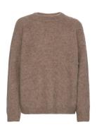 Madison Knit Tops Knitwear Jumpers Brown Balmuir