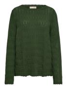 Eden Sweater Tops Knitwear Jumpers Green ODD MOLLY
