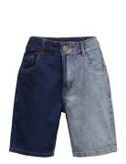 Nlmizzablock Dnm Dad Shorts Bottoms Shorts Blue LMTD