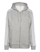 W 3S Fl Fz Hd Tops Sweat-shirts & Hoodies Hoodies Grey Adidas Sportswe...