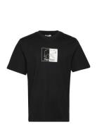 Inverted Bear T-Shirt Tops T-shirts Short-sleeved Black Penfield