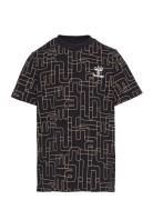 Hmlequality T-Shirt S/S Sport T-shirts Short-sleeved Black Hummel