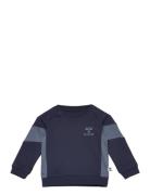 Hmlkris Sweatshirt Sport Sweat-shirts & Hoodies Sweat-shirts Navy Humm...