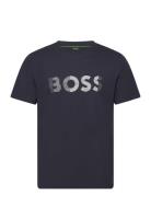 Tee 1 Sport T-shirts Short-sleeved Navy BOSS