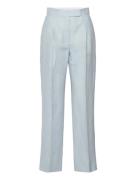 Charles - Solid Linen Bottoms Trousers Suitpants Blue Day Birger Et Mi...
