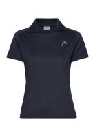Padel Tech Polo Shirt Women Sport T-shirts & Tops Polos Navy Head