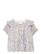 Top Cotton Tops Blouses & Tunics Multi/patterned Creamie