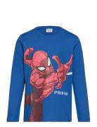 Lindex Top Ls Spiderman Blå