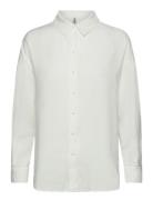 Onliris L/S Modal Shirt Wvn Tops Shirts Long-sleeved White ONLY