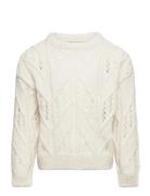 Vero Moda Girl Vmblueberry Ls Pullover Ga Girl Noos Kräm