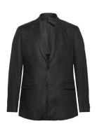 100% Linen Slim-Fit Suit Jacket Suits & Blazers Blazers Single Breaste...