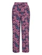 Dahlia Pant Bottoms Trousers Wide Leg Navy A-View