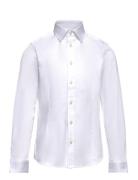 Jack & J S Jprparma Shirt L/S Noos Jnr Vit