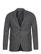 Bowen Xo Blazer Suits & Blazers Blazers Single Breasted Blazers Grey C...