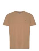 James Tee Designers T-shirts Short-sleeved Beige Morris