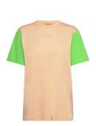Margila, 1827 Light Jersey Tops T-shirts & Tops Short-sleeved Beige ST...