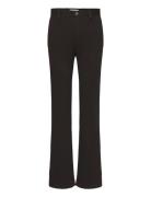Rodebjer Aniara Stretch Bottoms Trousers Flared Brown RODEBJER