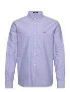 Rich Reg Shirt Tops Shirts Casual Blue Denham