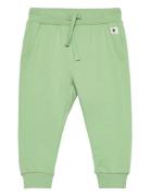 Sweatpants Solid Bottoms Sweatpants Green Lindex