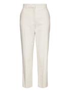 Classic Lady - Tactile Cotton Stuct Bottoms Trousers Suitpants White D...