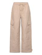 Feluccapw Pa Bottoms Trousers Wide Leg Beige Part Two