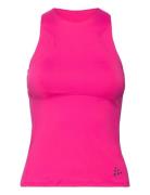 Adv T Singlet W Sport T-shirts & Tops Sleeveless Pink Craft