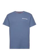 Ss Tee Tops T-shirts Short-sleeved Blue Tommy Hilfiger