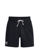 Ua Rival Terry 6In Short Sport Shorts Sport Shorts Black Under Armour