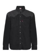 LEVI´S Women Teodora Western Shirt Off To T Svart