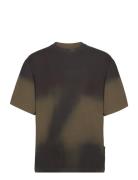 Spray Autograph Boxy R T Tops T-shirts Short-sleeved Green G-Star RAW