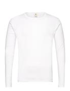 Base R T L\S 1-Pack Tops T-shirts Long-sleeved White G-Star RAW